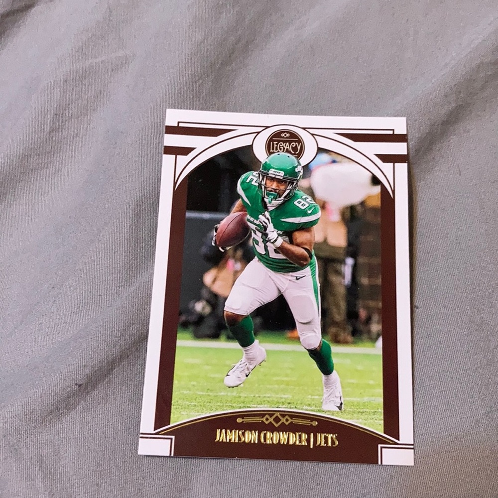 Jamison crowder panini legacy card🤩🤩🤩